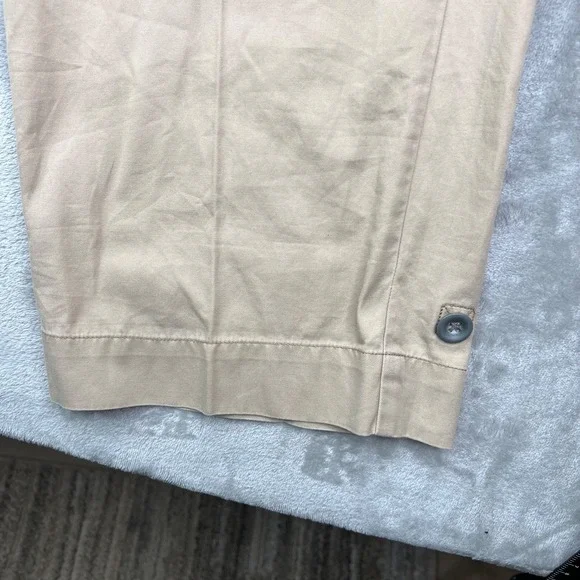 Vintage Polo Ralph Lauren Cargo Pants Mens 36x32 Khaki Relaxed Fit Pockets Twill